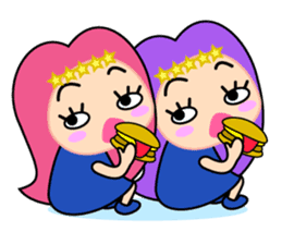 Original Horoscopes: Gemini "The twins" sticker #533918