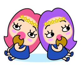 Original Horoscopes: Gemini "The twins" sticker #533928