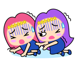 Original Horoscopes: Gemini "The twins" sticker #533937