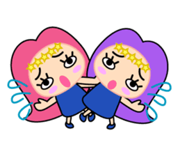 Original Horoscopes: Gemini "The twins" sticker #533938