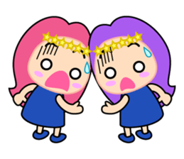 Original Horoscopes: Gemini "The twins" sticker #533939