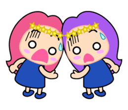 Original Horoscopes: Gemini "The twins" sticker #533939