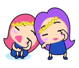 Original Horoscopes: Gemini "The twins" sticker #533942