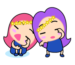 Original Horoscopes: Gemini "The twins" sticker #533942