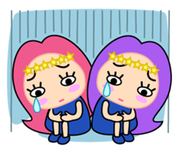 Original Horoscopes: Gemini "The twins" sticker #533949