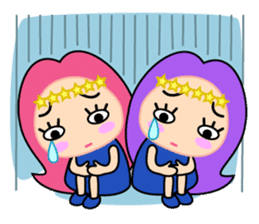 Original Horoscopes: Gemini "The twins" sticker #533949