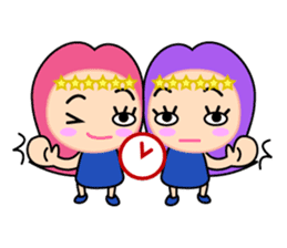 Original Horoscopes: Gemini "The twins" sticker #533950