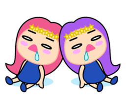 Original Horoscopes: Gemini "The twins" sticker #533951