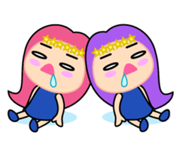 Original Horoscopes: Gemini "The twins" sticker #533951