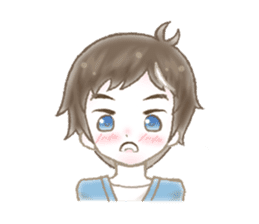 Be shy sticker #534056