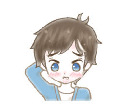 Be shy sticker #534060