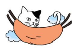 hard boiled cats sticker #534643