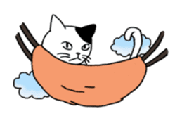 hard boiled cats sticker #534643
