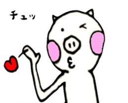 Mr.Butazaki's every day sticker #534707