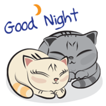 Jacob & Bella Cats sticker #534913