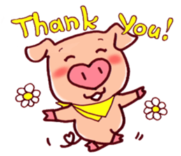 Words of thanks of "Ariga-ton" sticker #534936