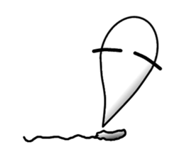 Balloon of small eyes sticker #535857