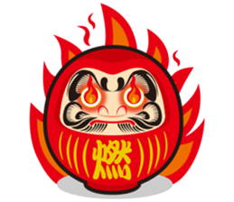 Daruma doll sticker #536003
