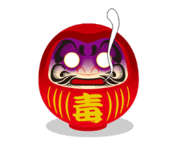 Daruma doll sticker #536019