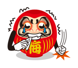 Daruma doll sticker #536025
