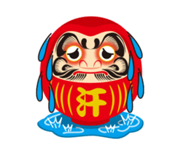 Daruma doll sticker #536026