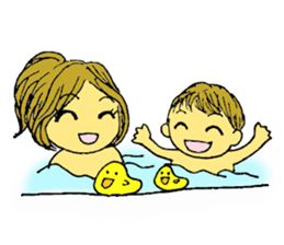 Stamp  for  exclusive  use  of  the  mom sticker #536093