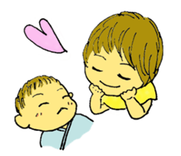 Stamp  for  exclusive  use  of  the  mom sticker #536110