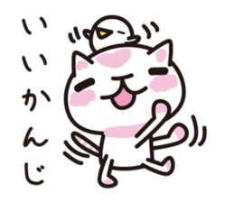 cat praises you sticker #536204