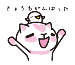 cat praises you sticker #536210