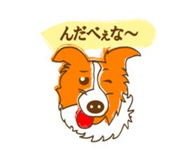 Of "ora-cham"dog "accent" sticker #536635