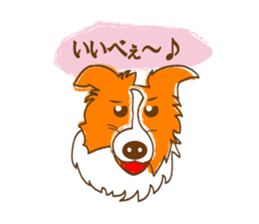 Of "ora-cham"dog "accent" sticker #536636