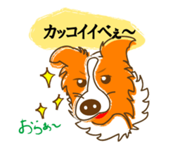 Of "ora-cham"dog "accent" sticker #536643