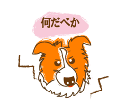 Of "ora-cham"dog "accent" sticker #536645