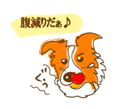 Of "ora-cham"dog "accent" sticker #536647