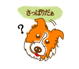 Of "ora-cham"dog "accent" sticker #536649