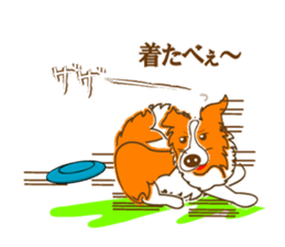 Of "ora-cham"dog "accent" sticker #536667