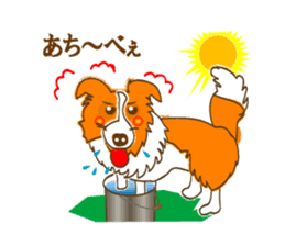 Of "ora-cham"dog "accent" sticker #536669