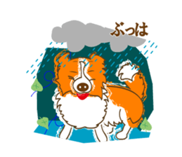 Of "ora-cham"dog "accent" sticker #536670