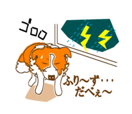 Of "ora-cham"dog "accent" sticker #536671