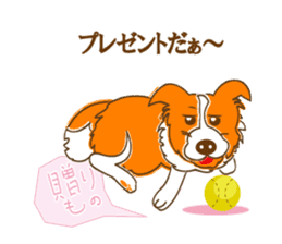 Of "ora-cham"dog "accent" sticker #536673