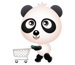 Lucky Panda sticker #536734