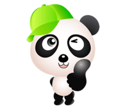 Lucky Panda sticker #536737