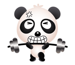 Lucky Panda sticker #536748