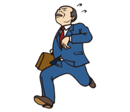 Lovely Japanese Businessman sticker #536854