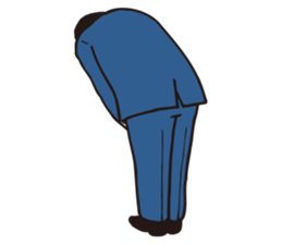 Lovely Japanese Businessman sticker #536858