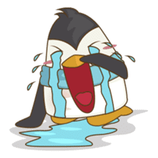 Lulu, the funny penguin sticker #537532