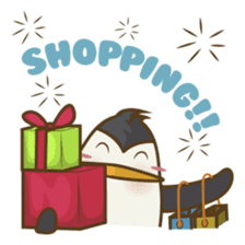 Lulu, the funny penguin sticker #537546