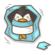 Lulu, the funny penguin sticker #537551