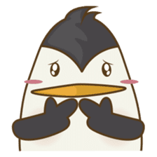 Lulu, the funny penguin sticker #537552