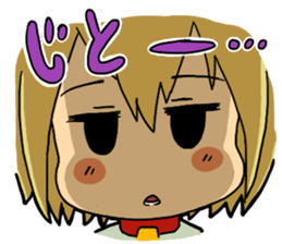 A boy like a puppy. sticker #537775